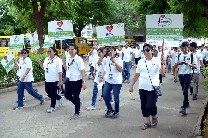Donate Life Walkathon-18 Walk For Organ Donation from D.N High School Anand